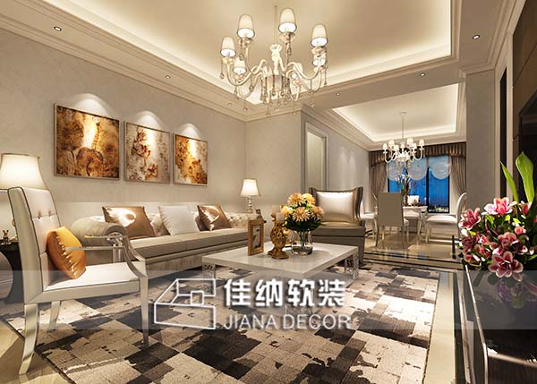 上海整体家具定制客厅