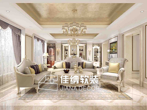上海精装房家居软装修客厅