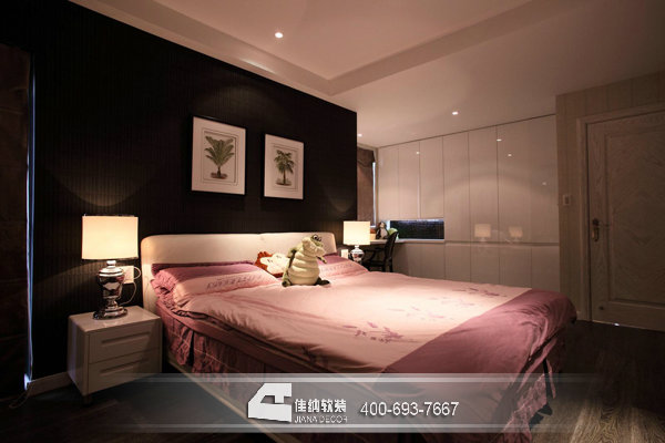 上海高端家庭软装公司为你打造专属现代卧室